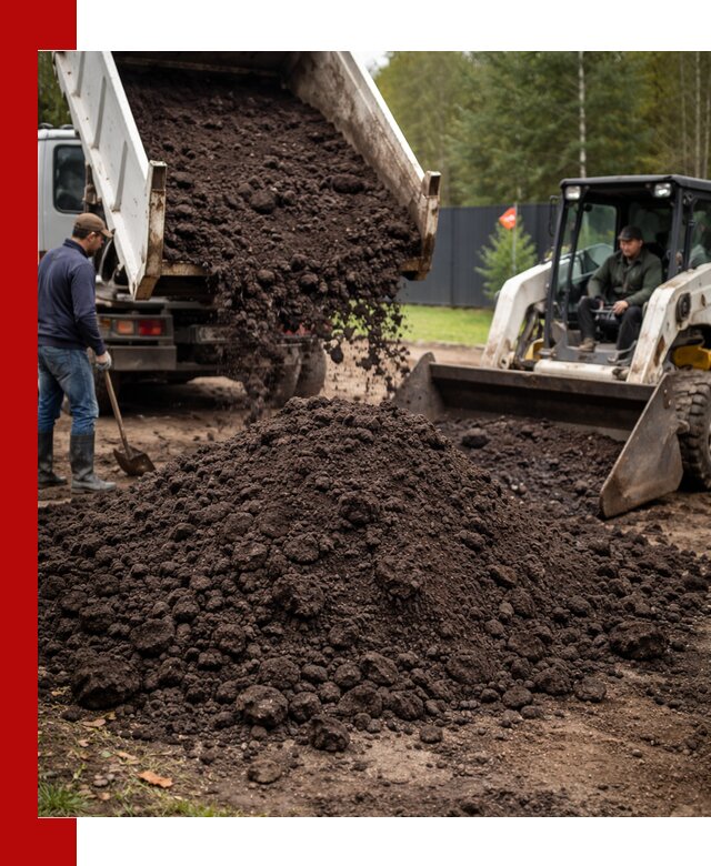 Плодородный грунт с доставкой в Глазове для садов и огородов