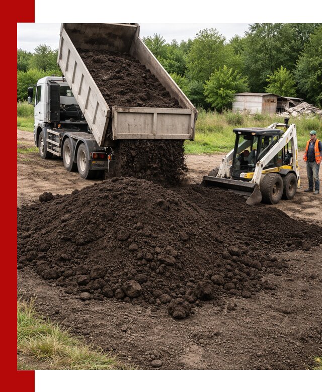 Поставка плодородной земли с доставкой самосвалом в Глазове
