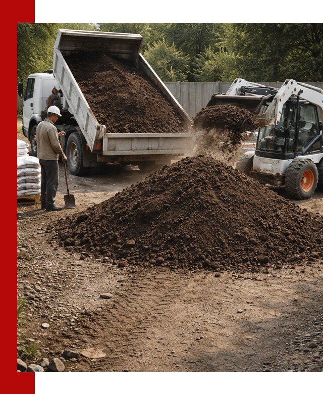 Доставка растительного грунта в Глазове от производителя оптом и в розницу