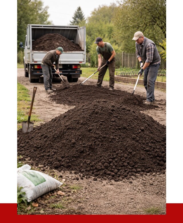 Купить землю для огорода в Глазове от 3265 р./куб | ПРОНЕРУДГлз