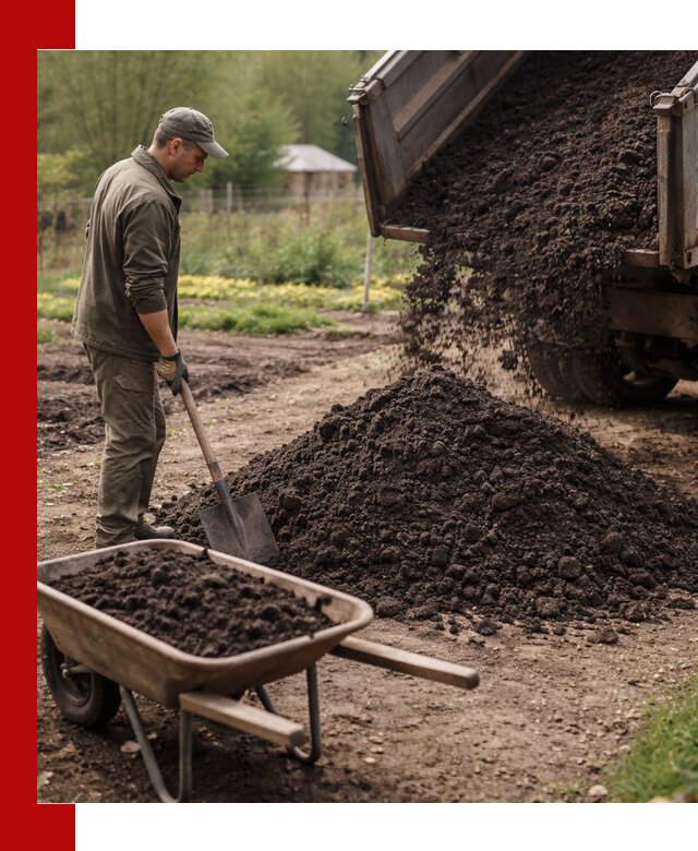 Доставка качественной земли для огорода в Глазове