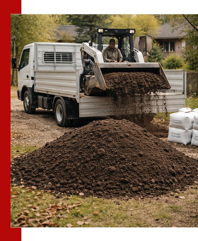 Доставка садовой земли в больших объёмах в Глазове