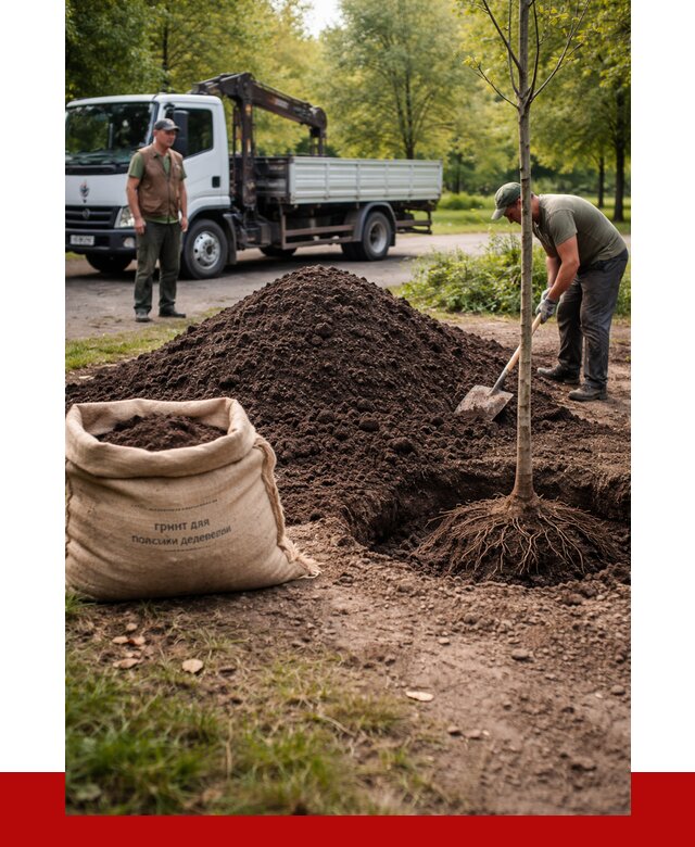 Грунт для посадки деревьев в Глазове от 1224 р. | ПРОНЕРУДГлз