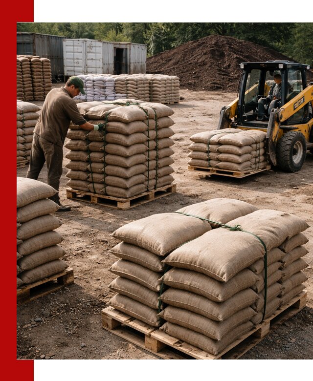 Доставка торфа в мешках по выгодным ценам в Глазове