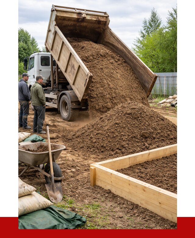 Торфо песчаная смесь в Глазове с доставкой от 1888 р. | ПРОНЕРУДГлз