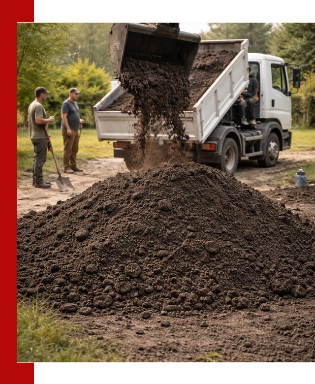 Доставка и продажа чернозема в Глазове оптом и в розницу