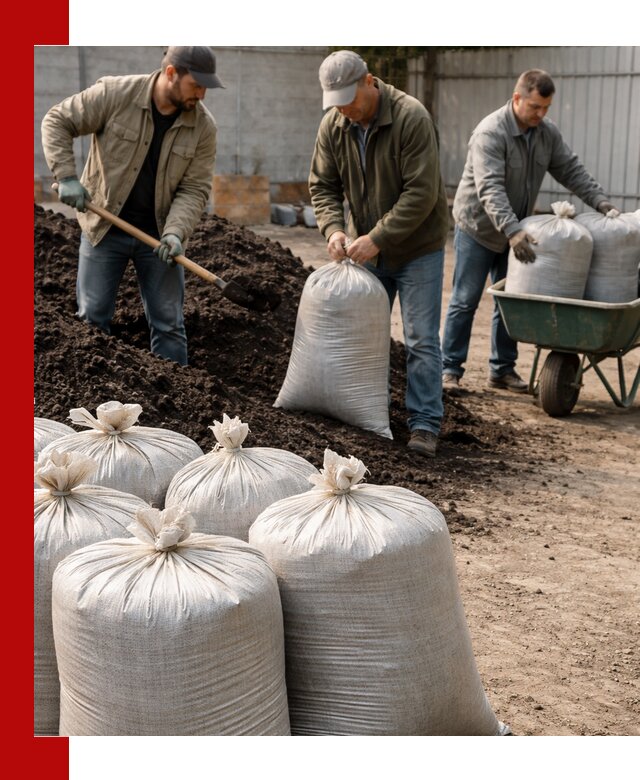 Купить чернозем в мешках с доставкой в Глазове