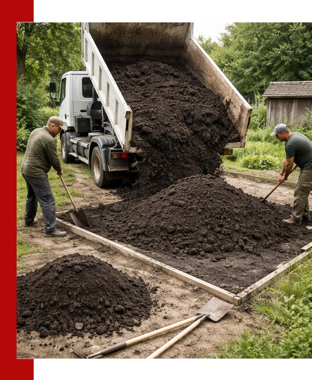 Купить чистый чернозем для огорода с доставкой в Глазове