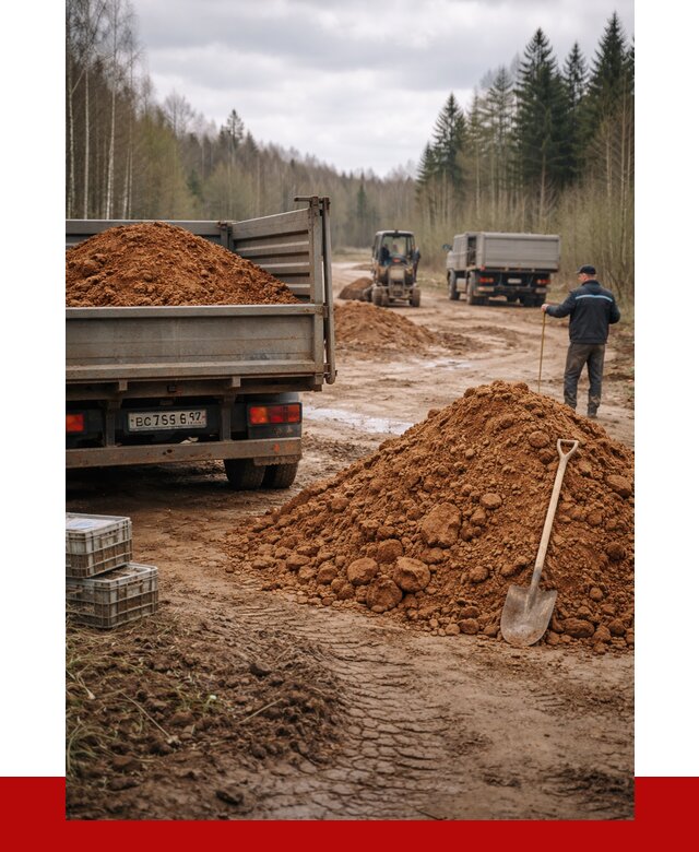 Глина и суглинки в Глазове от 4591 р. за куб | ПРОНЕРУДГлз