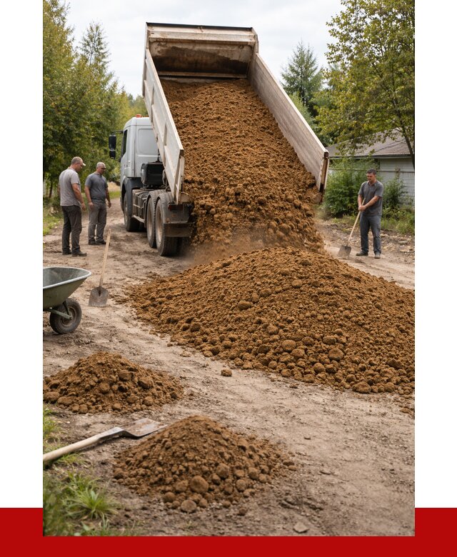 Купить суглинок с доставкой в Глазове от 2551 р. за куб | ПРОНЕРУДГлз