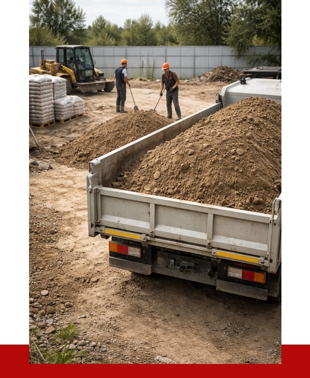 Супесь с доставкой в Глазове от 2500 р. за куб | ПРОНЕРУДГлз