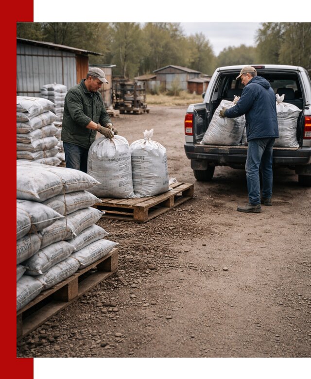 Купить конский навоз в мешках с доставкой в Глазове