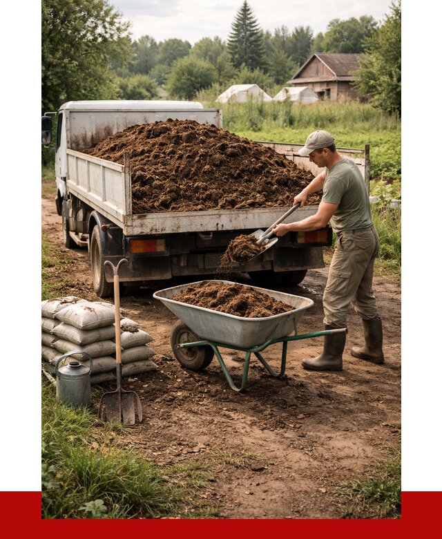 Купить коровий навоз с доставкой в Глазове от 1837 р. | ПРОНЕРУДГлз