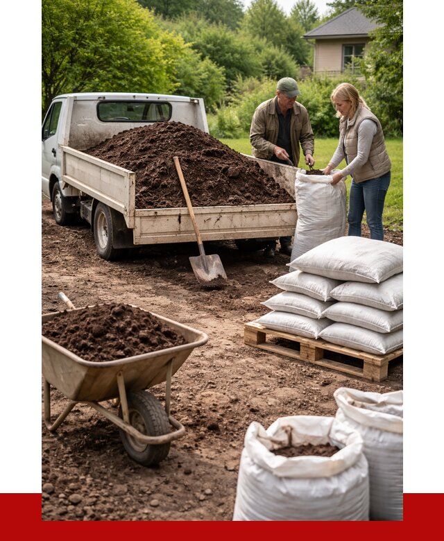 Перегной в мешках с доставкой в Глазове от 2245 р. | ПРОНЕРУДГлз