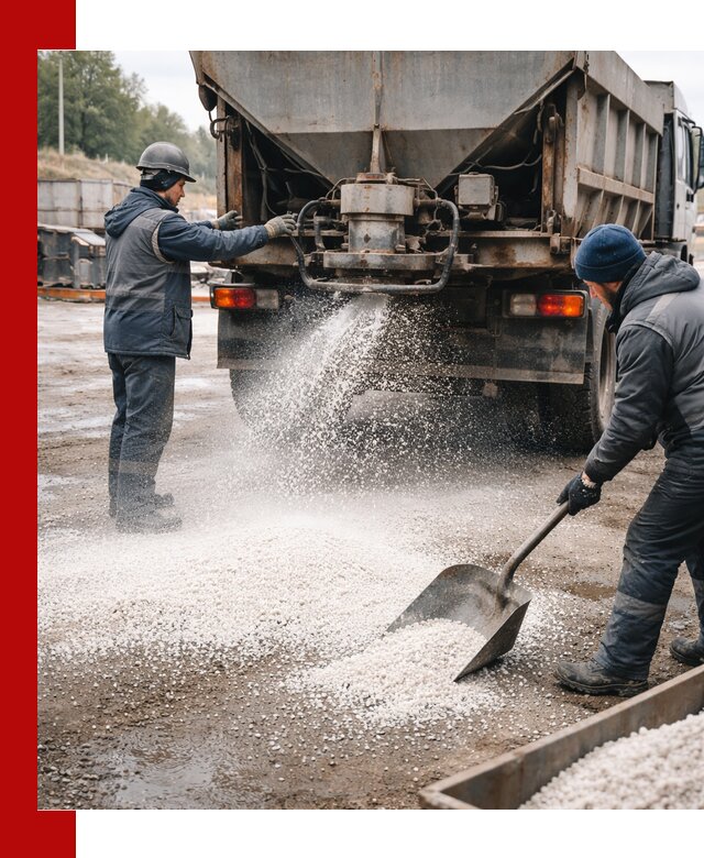 Доставка и продажа хлористого кальция в Глазове