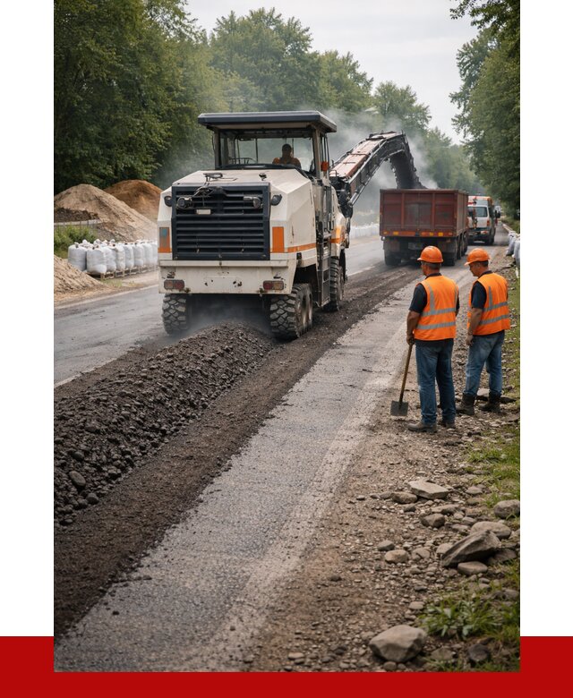 Фрезерованный асфальт в Глазове от 2245 р./куб. | ПРОНЕРУДГлз