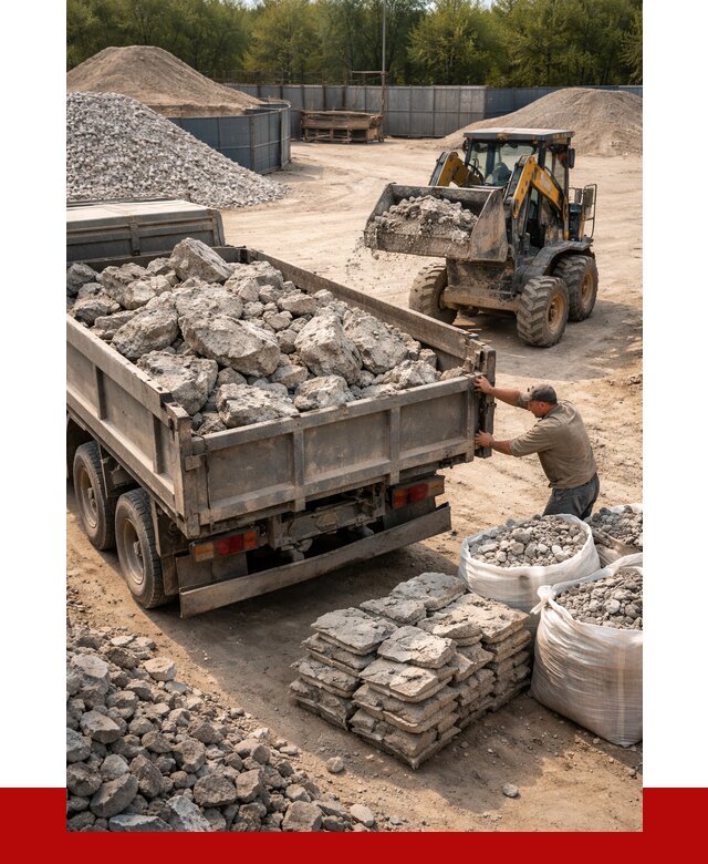 Купить бой бетона с доставкой в Глазове от 4897 р. | ПРОНЕРУДГлз