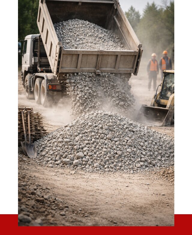 Купить дробленый бетон в Глазове от 1735 р./куб | ПРОНЕРУДГлз