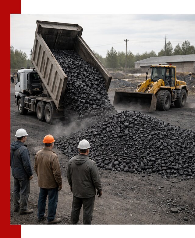 Доставка угля антрацита в Глазове с самосвалами и погрузкой