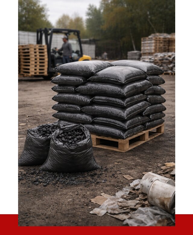 Купить уголь в мешках с доставкой в Глазове от 7652 р. | ПРОНЕРУДГлз