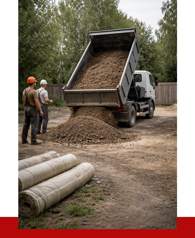 Доставка сыпучих материалов самосвалом в [cvi] от 4285 р. | ПРОНЕРУДГлз