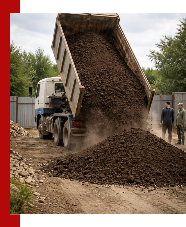 Доставка самосвалом 10 кубов в Глазове быстро и надёжно