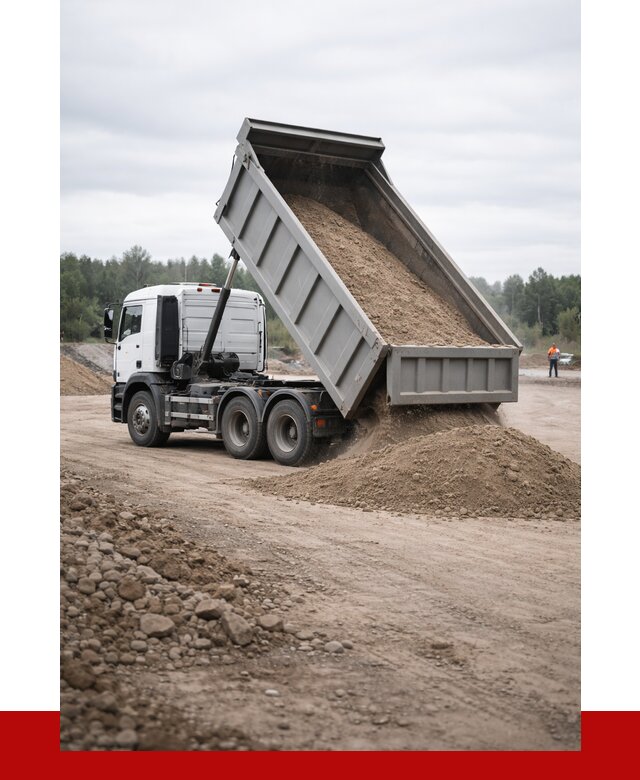 Доставка самосвалом 15 кубов в Глазове от 6632 руб. | ПРОНЕРУДГлз