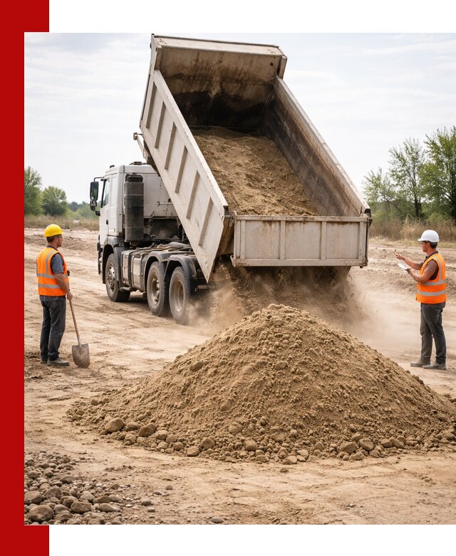 Доставка самосвалом 15 кубов в Глазове за город и по городу