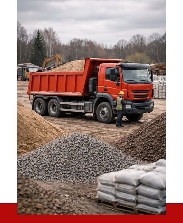 Доставка самосвалом 25 кубов в Глазове от 7652 р. | ПРОНЕРУДГлз