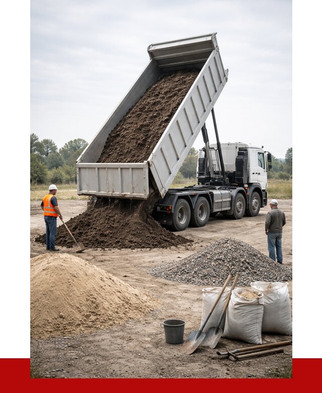 Доставка самосвалом 30 кубов в Глазове от 8673 р. | ПРОНЕРУДГлз