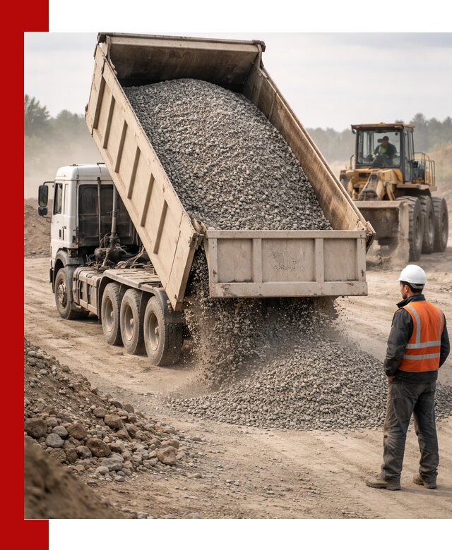 Доставка самосвалом 40 кубов цемента и сыпучих в Глазове