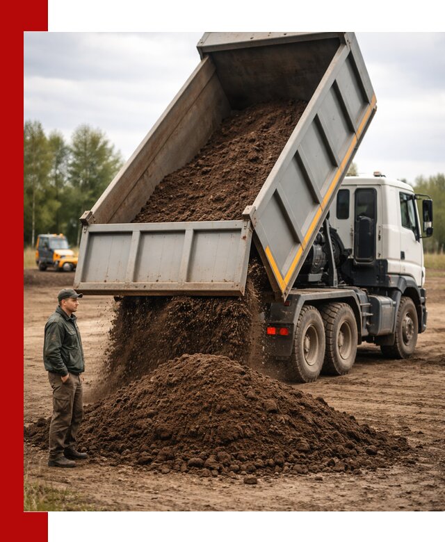 Аренда самосвала с водителем в Глазове для сыпучих грузов и навоза