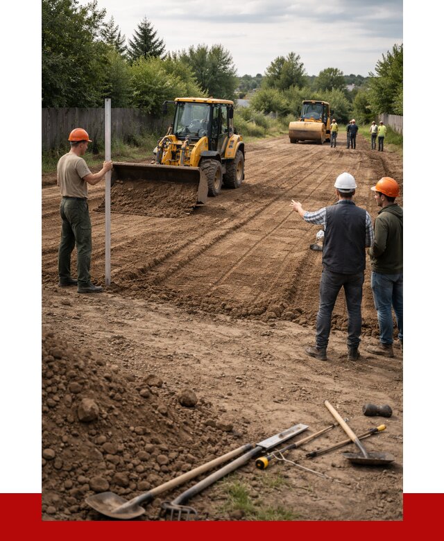 Планировка участка грунтом в Глазове от 4591 р ПРОНЕРУДГлз