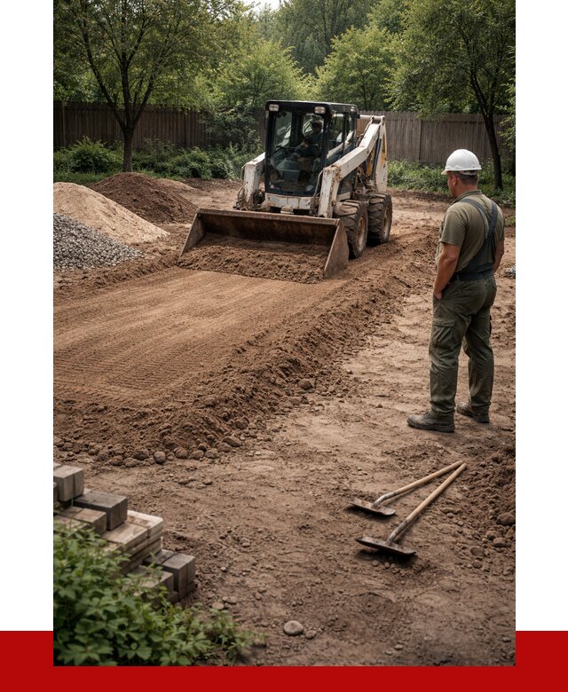 Выравнивание участка под ключ в Глазове от 3571 р. | ПРОНЕРУДГлз